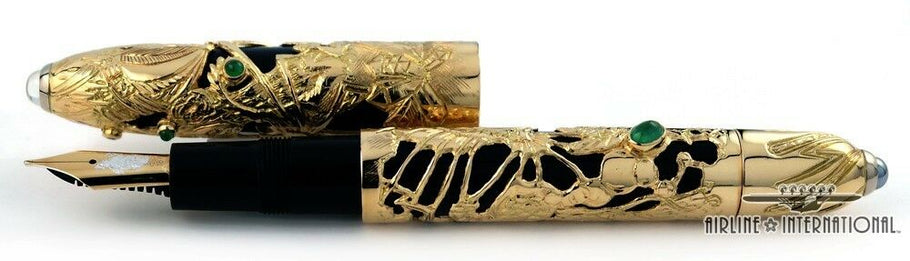 Omas Gaia 'A Journey to the Center of the Earth' Fountain Pen Inspired by Jules Verne