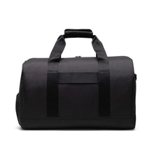Load image into Gallery viewer, Front panel view of the black Duffle bag