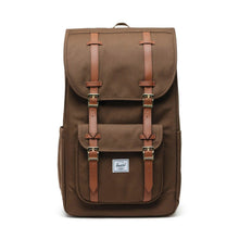 Load image into Gallery viewer, Front view of the Brown Dark Earth backpack.