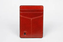 Load image into Gallery viewer, ITALIAN LEATHER MONEY CLIP CARD CASE