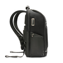 Load image into Gallery viewer, HTA Medium Widemouth Black Backpack
