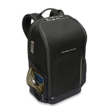 Load image into Gallery viewer, HTA Medium Widemouth Black Backpack