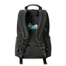 Load image into Gallery viewer, HTA Medium Multi-pocket Black Backpack