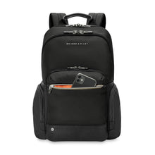 Load image into Gallery viewer, HTA Medium Multi-pocket Black Backpack