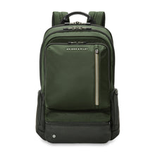 Load image into Gallery viewer, Briggs & Riley HTA Large Cargo Backpack - Hunter
Image of Front Panel View
Dimensions: 18.5" x 14" x 8"
Weight: 2.5 lbs.