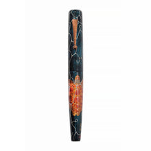 Load image into Gallery viewer, Front view of the fountain pen on a white background. The cap is placed on the pen, closing it.