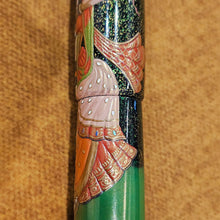 Load image into Gallery viewer, Close up to the raden (abalone shell) on the clothes.