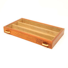 Load image into Gallery viewer, The wooden watch chest drawer on a white background.