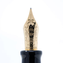 Load image into Gallery viewer, Close up to the fountain pen nib. Set on a white background.