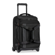 Load image into Gallery viewer, Briggs & Riley ZDX 21" Carry-On Upright Duffle - Black 
Front Angled View
Dimensions:  21 x 14 x 9"
Weight:          7.4 lbs.