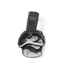 Load image into Gallery viewer, Top view of the Smoke (gray) bag on a white background.