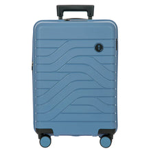Load image into Gallery viewer, Front view of the suitcase on a white background. The telescoping handle is partly pulled up.
