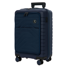 Load image into Gallery viewer, Front angled view of the suitcase on a white background.
