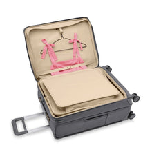 Load image into Gallery viewer, The Top Lid Suiter Compartment with one of the flaps folded.