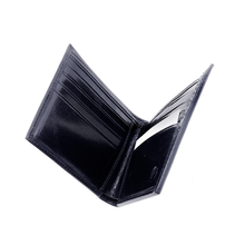 Load image into Gallery viewer, Sierra Italian Leather Billfold - Black