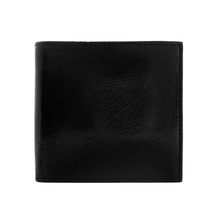 Load image into Gallery viewer, Sierra Italian Leather Hipster Wallet - Black