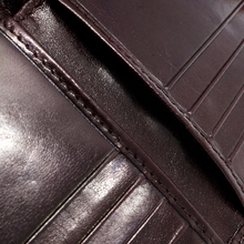 Load image into Gallery viewer, Sierra Italian Leather Hipster Wallet - Brown -  Inner Compartments (two available).