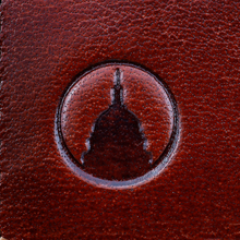 Load image into Gallery viewer, Sierra Italian Leather Money Clip Card Case - Cognac