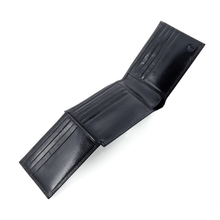 Load image into Gallery viewer, Sierra Italian Leather Billfold w/extra Page - Black