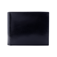 Load image into Gallery viewer, Sierra Italian Leather Billfold w/extra Page - Black