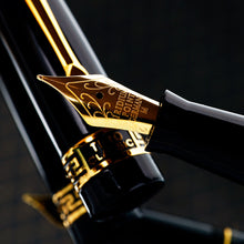 Load image into Gallery viewer, Danitrio Trio Classic Fountain Pen in Black (Early Danitrio Release)