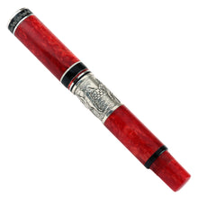 Load image into Gallery viewer, Back view of the fountain pen with the cap on.
