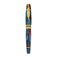 Load image into Gallery viewer, Front view of the fountain pen with the cap on.