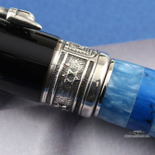 Load image into Gallery viewer, Delta Israel's 60th Anniversary Sterling Silver Rollerball Pen