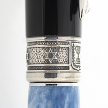 Load image into Gallery viewer, Delta Israel's 60th Anniversary Sterling Silver Rollerball Pen