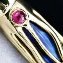 Load image into Gallery viewer, Dragon Jules Verne Solid 18K Gold Squid Limited Edition Fountain Pen w/ Rubies