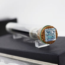 Load image into Gallery viewer, Edelberg Sloop EB-1001 - Black Resin w/ Red Racing Stripe Rollerball Pen - Floor Model