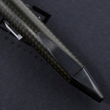 Load image into Gallery viewer, Edelberg Sloop EB-1008 - Carbon Fiber w/ Super Luminova Rollerball - Matte - Floor Model