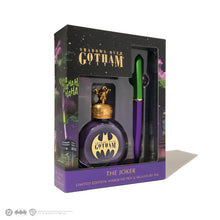 Load image into Gallery viewer, Ferris Press Wheel - The Joker Marquise Fountain Pen and 38ml Ink Set