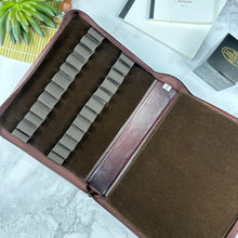 Load image into Gallery viewer, Girologio Denim 24 Zip Pen Case