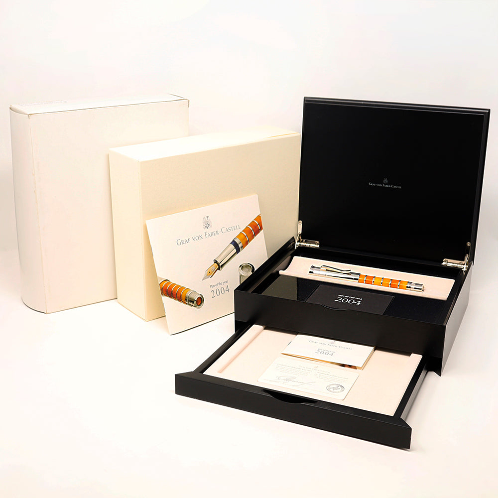 筆記具 FABER-CASTELL Pen of the Year 2004 AMBER Graf von Faber-Castell 2004 Pen of the Year 