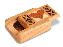 Load image into Gallery viewer, Top Angled View with Heart and XOXO Engraved - Top Open
