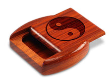 Load image into Gallery viewer, Top Angled View with Engraved Yin-Yang Sign - Top open