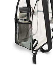 Load image into Gallery viewer, Close up to the water bottle compartment on the side.