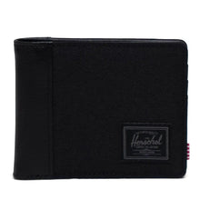 Load image into Gallery viewer, Front view of the Black Tonal Wallet.