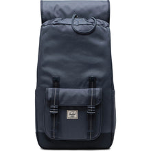 Load image into Gallery viewer, Front view of the backpack with the top lid flipped back.