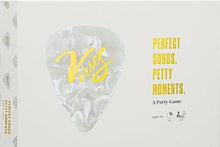 Load image into Gallery viewer, Close up to the box packaging with text: Perfect Songs. Petty Moments.