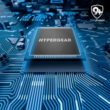 Load image into Gallery viewer, Processor chip with Hypergear logo on a motherboard.