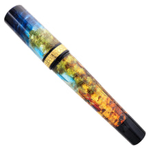 Load image into Gallery viewer, Back view of the fountain pen with the cap on.