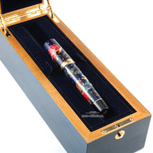 Load image into Gallery viewer, The fountain pen inside the wooden presentation box.