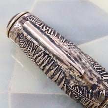 Load image into Gallery viewer, Close up to the clip on the pen's cap.