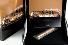 Load image into Gallery viewer, Set on a white background: The presentation box, outer box, and documents included with the pen.