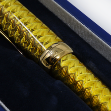 Load image into Gallery viewer, Michel Perchin Faberge Coronation Fountain Pen in Yellow