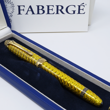 Load image into Gallery viewer, Michel Perchin Faberge Coronation Fountain Pen in Yellow