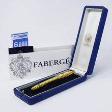 Load image into Gallery viewer, Michel Perchin Faberge Coronation Fountain Pen in Yellow