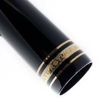 Load image into Gallery viewer, Close up to the engraved cap ring on the pen holder.